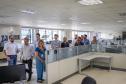 Visita institucional à Coordenação da Região Metropolitana de Curitiba (Comec), com a participação do novo corpo técnico da agência, formado por servidores efetivos.