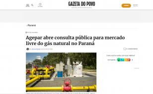 Agepar abre consulta pública para mercado livre do gás natural no Paraná