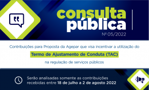 Proposta da Agepar que visa incentivar a utilização do TAC na regulação de serviços públicos é apresentada para consulta pública 