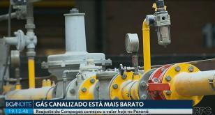 Compagas anuncia redução do preço do gás canalizado no Paraná