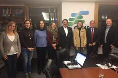 O Diretor Presidente da Agepar, Cezar Silvestri, o Gerente Jurídico Dirceu Andersen e a assessora técnica Giselle Colle estão participando, em Portugal, da quinta edição do Benchmarking Internacional de Resíduos Sólidos.