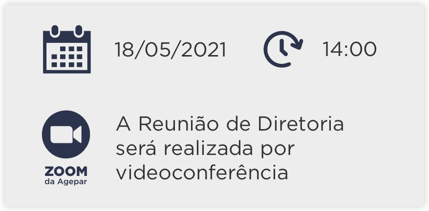 Reunião de Diretoria 18-05-2021