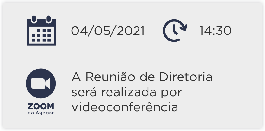 Reunião de Diretoria 04-05-2021