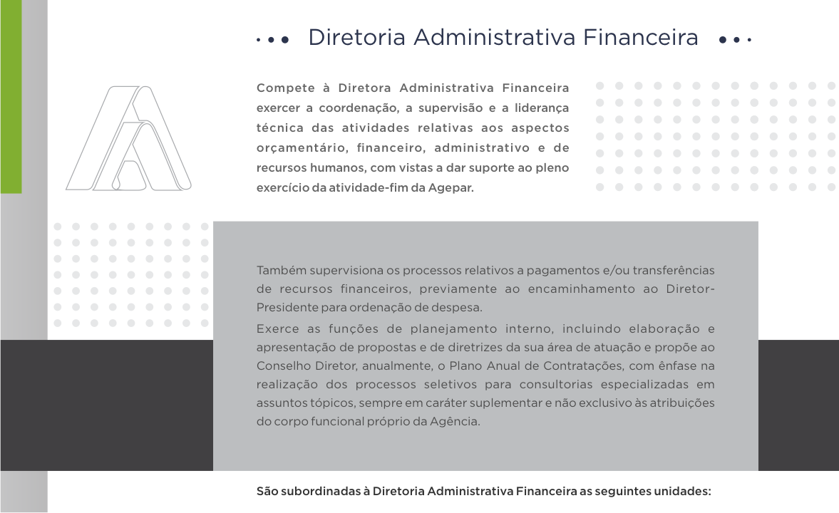 DAF - Diretoria Administrativa Financeira