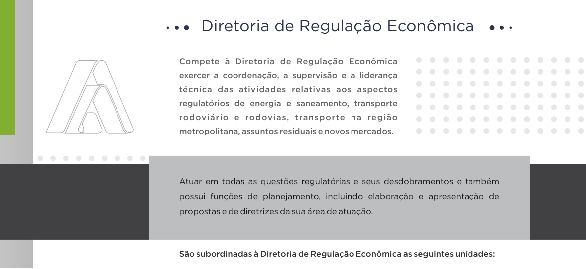 DRE - Diretoria de Regulação Econômica