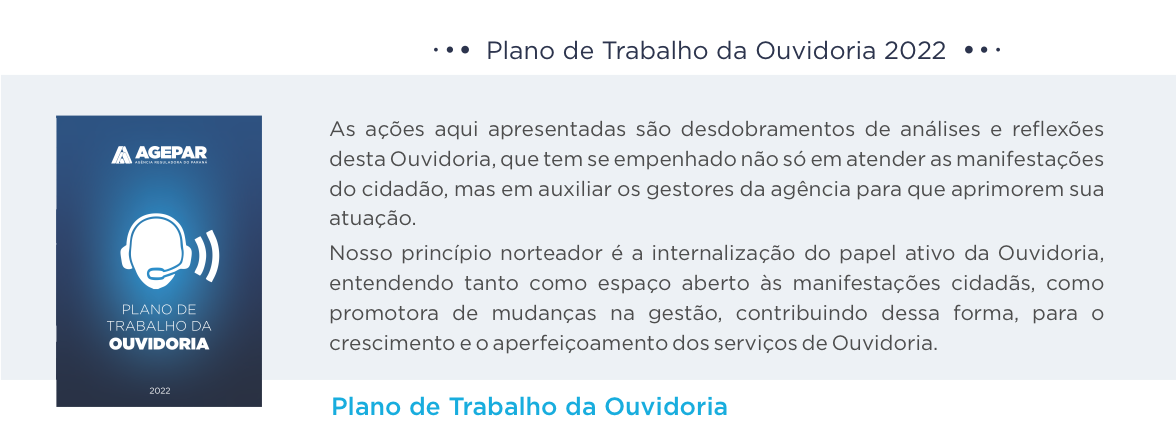 Plano de Trabalho da Ouvidoria 2022