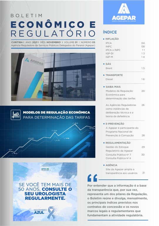 Boletim Econômico e Regulatório - Número 5 - Novembro 2021