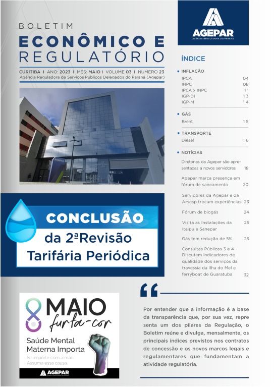 Boletim Econômico e Regulatório - Maio 2023