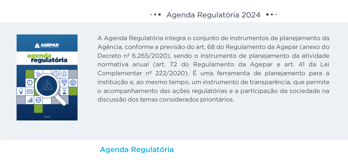 Agenda Regulatória 2024
