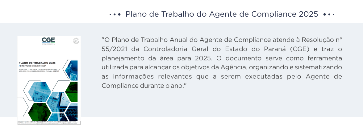 Plano de Trabalho do Agente de Compliance 2025