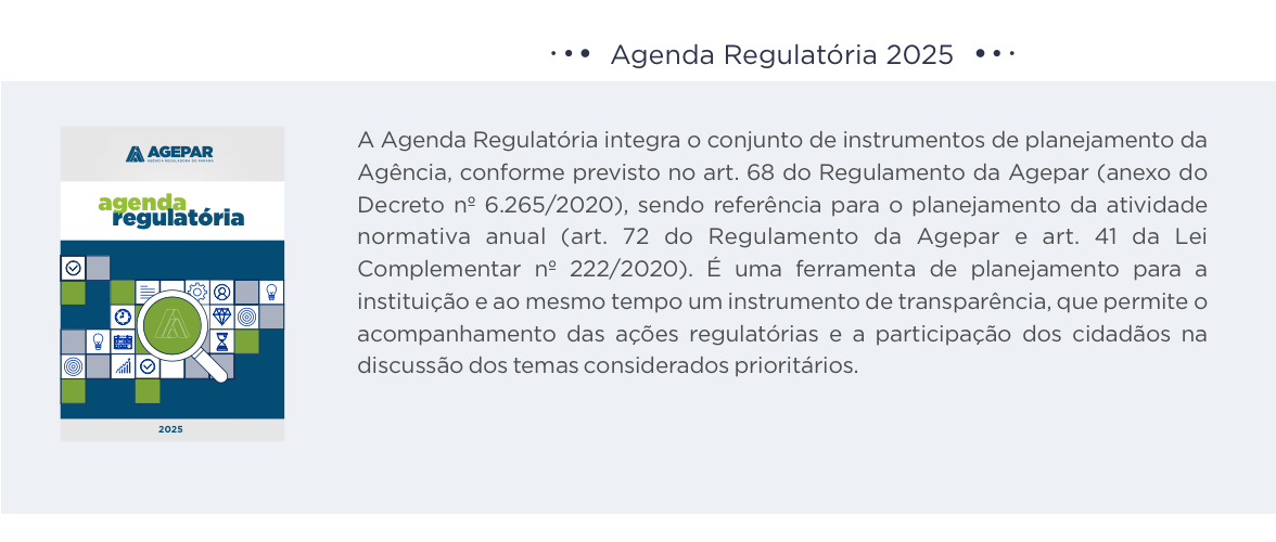 Agenda Regulatória 2025