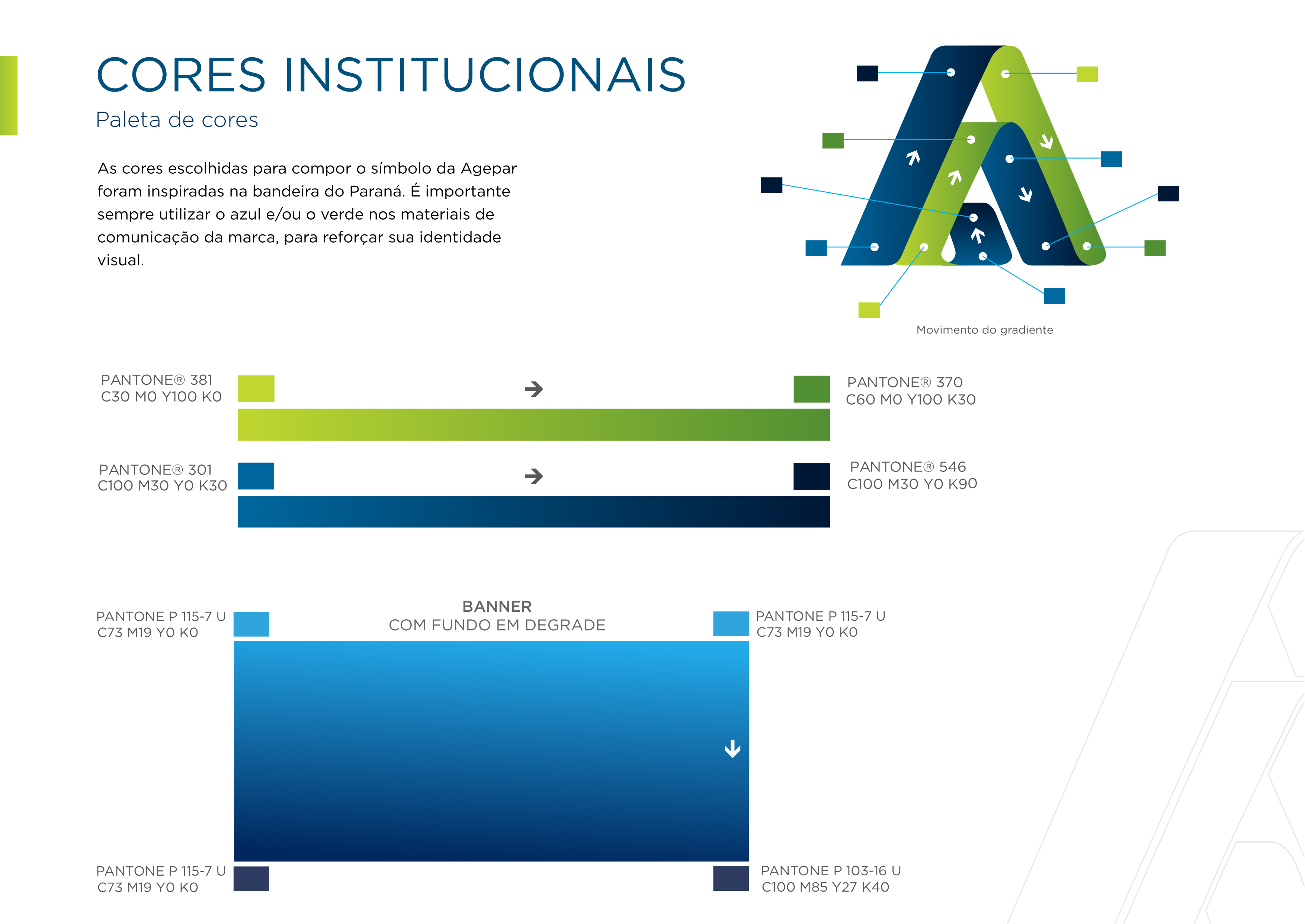 Cores institucionais