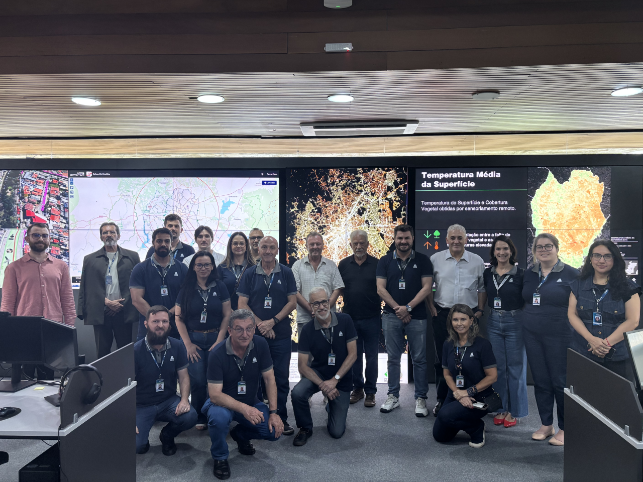 Agepar realiza visita técnica no Hipervisor Urbano de Curitiba