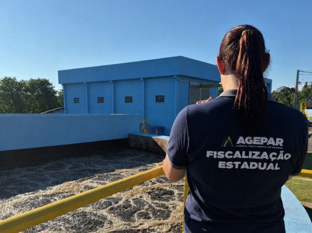 Agepar realiza fiscalização em unidades da Sanepar em Maringá