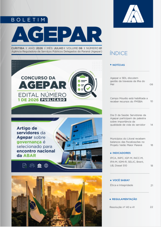Boletim Agepar 61 Julho 2026