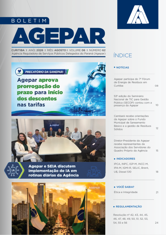 Boletim Agepar 62 Agosto 2026