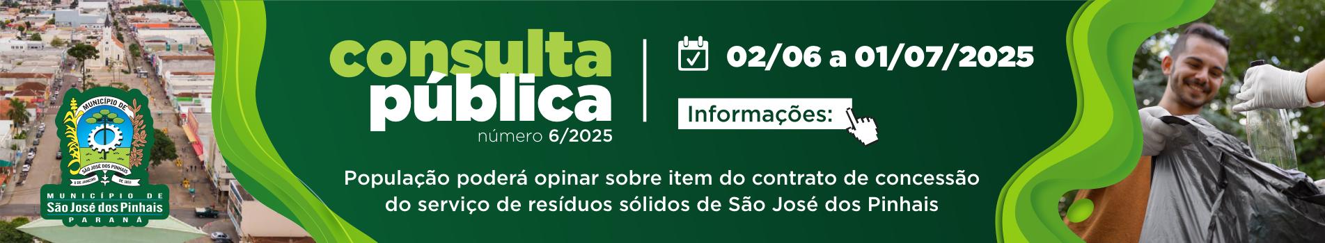 Consulta Pública nº 006/2025 - Proposta de Metodologia para definição da Taxa de Desconto Real Anual – Contrato de Concessão nº 217/2024