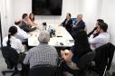 Diretores-presidentes da Agepar e da Compagas se reúnem para visita de cortesia