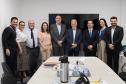 Diretores-presidentes da Agepar e da Compagas se reúnem para visita de cortesia