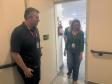 Simulado da brigada de incêndio da Agepar