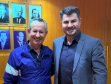 Secretário Izaltino e diretor Cequinel