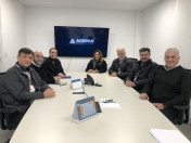 Agepar recebe representantes da Agergs