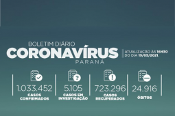 Coronavírus - Boletim diário - Agepar