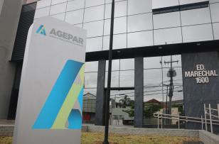  Fachada da nova sede da Agepar.