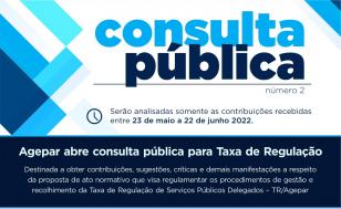 Banner com informações da consulta pública 