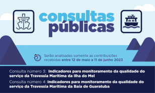 Consultas públicas da Agepar discutem indicadores de qualidade dos serviços da travessia da Ilha do Mel e ferryboat de Guaratuba