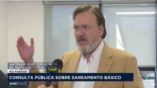 Consulta pública sobre saneamento básico 