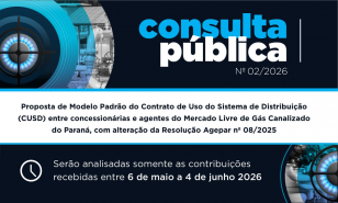 Agepar abre consulta pública para aprimorar modelo do Contrato de Uso do Sistema de Distribuição (CUSD)