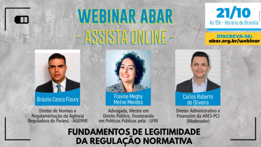 Arte com foto dos palestrantes