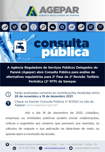 Banner eletrônico com informações da matéria