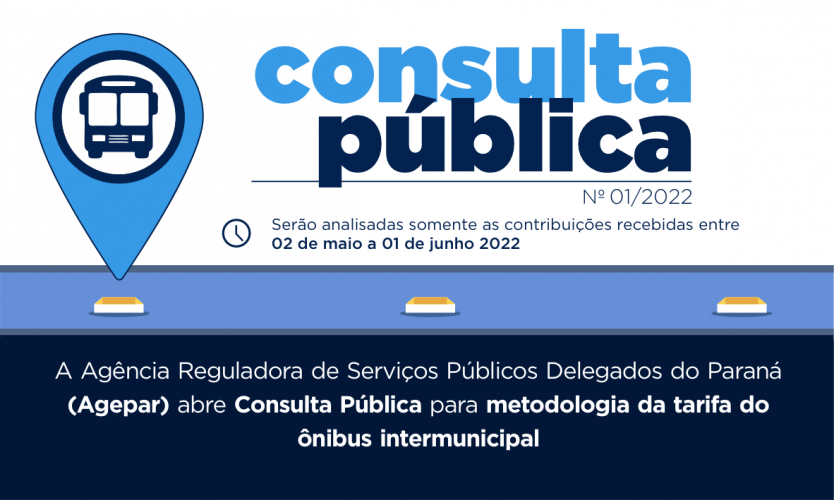Banner eletrônico com as informações da matéria.