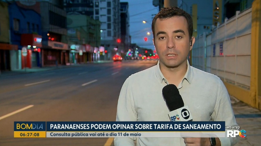 Paranaenses podem opinar sobre tarifa de saneamento