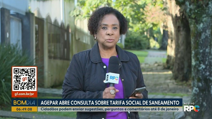 Agepar abre consulta sobre tarifa social de saneamento