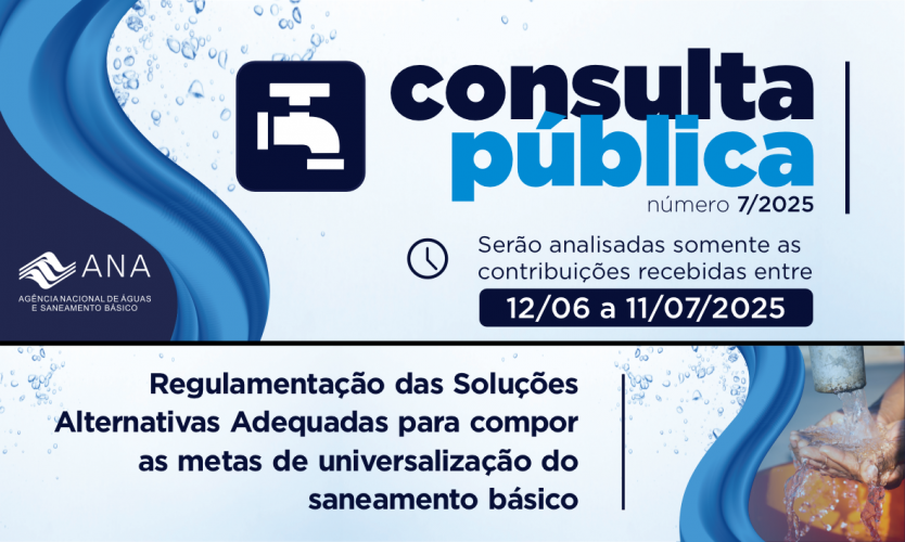 Regulamentação das Soluções Alternativas Adequadas para compor as metas de universalização do saneamento básico é tema de Consulta Pública aberta pela Agepar