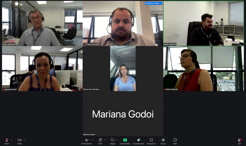 Primeira reunião on-line do programa Agepar nos Municípios