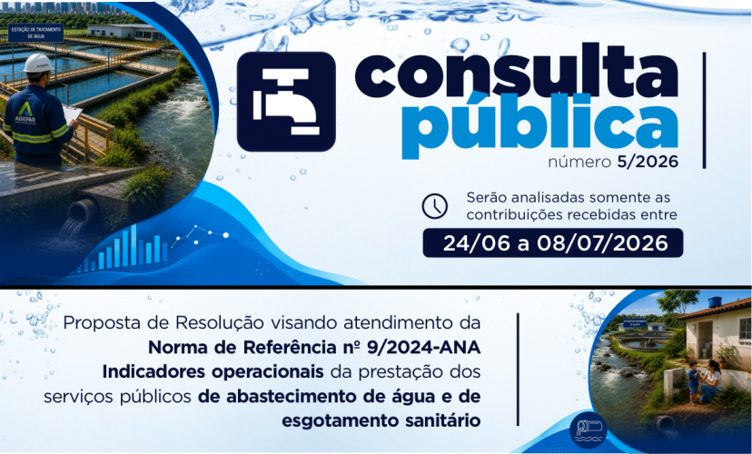 Agepar abre consulta pública sobre metas de saneamento básico no Paraná