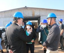 Servidores e diretores da Agência Reguladora de Serviços Públicos Delegados do Paraná (Agepar) visitaram, nesta quarta-feira (25), duas estações e o museu da Companhia de Saneamento do Paraná (Sanepar)