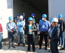 Servidores e diretores da Agência Reguladora de Serviços Públicos Delegados do Paraná (Agepar) visitaram, nesta quarta-feira (25), duas estações e o museu da Companhia de Saneamento do Paraná (Sanepar)