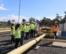 Visita ao citygate da Compagas, em Araucária 