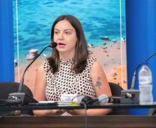 Servidoras da Agepar fazem palestras sobre Saneamento e Comunicação em evento da Abar