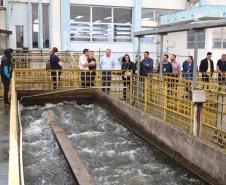 Equipe da Agepar realiza visitas técnicas para reconhecimento de instalações da Sanepar