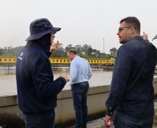 Equipe da Agepar realiza visitas técnicas para reconhecimento de instalações da Sanepar