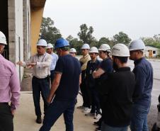 Equipe da Agepar realiza visitas técnicas para reconhecimento de instalações da Sanepar