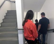 Simulado da brigada de incêndio da Agepar