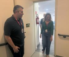 Simulado da brigada de incêndio da Agepar