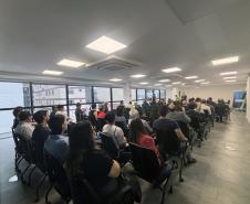 Simulado da brigada de incêndio da Agepar